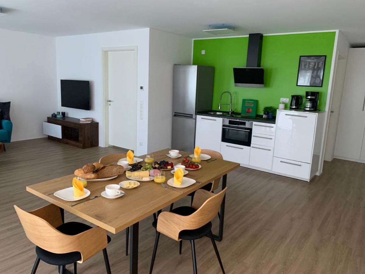 Eifel24, Neues Und Barrierefreies Appartement Mit Terrasse Schwirzheim Exteriér fotografie